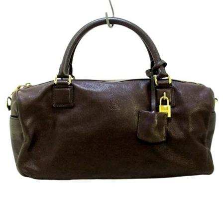 Loewe Pre-owned - Vintage Väskor - Brun - Dam - Storlek: One Size, Dam, Storlek: ONE SIZE