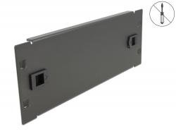 Delock 10? Network Cabinet Blind Cover tool free 2U black