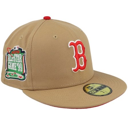 New Era - Beis fitted Gorra - Boston Red Sox Extraction 59FIFTY All Star Game 99 Khaki Fitted @ Hatstore