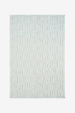 Hanah Home - Matto-Norman - Valkoinen - Sileät matot - 160X230 - - Homeroom