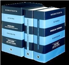Norstedts stora engelska ordbok - eng-sv/sv-eng, ISBN: 9789172271777