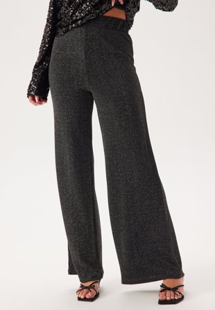 Pieces-Pclina Hw Wide Pants-XS