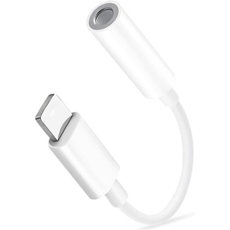 iPhone Adapter, iPhone Hörlursadapter [MFi-Certifierad] Lightning till 3.5mm Hörlursuttag Aux Adapter Ljud Dongel Konverterare för iPhone Serien