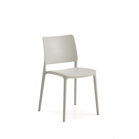 Stol, ljusgrå