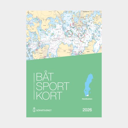 Vaarkaart Sjöfartsverket Hanöbukten, Bergkvara - Simrishamn (Uitgave 2026)