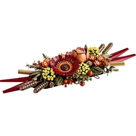 Blomst Bukett Bygning Blokk Fargerik Gerbera Modell Kompatibel Med Tørket Blomster Vegg dekorasjon