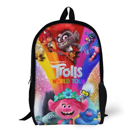 Trolls Olkapääreppu Koulukirjojen Reppu