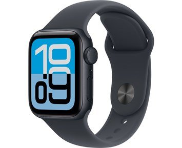 Watch SE 3 GPS 40mm Midnight Aluminium Case with Midnight Sport Band - S/M - Apple Watch SE 3 – 40mm S/M