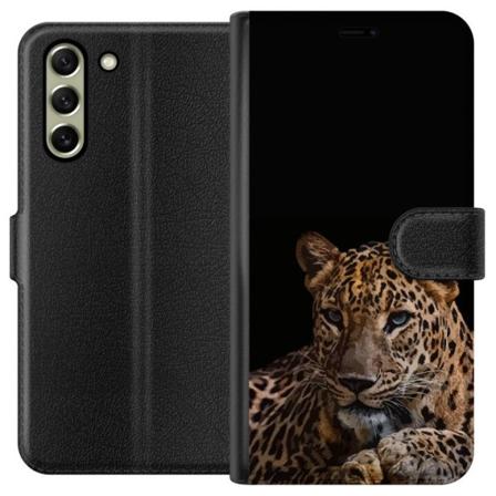 Samsung Galaxy S21 FE 5G Lompakkokotelo Leopard