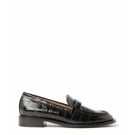 Stuart Weitzman Palmer Sleek Loafers Sort, Dame, Størrelse: 40 EU