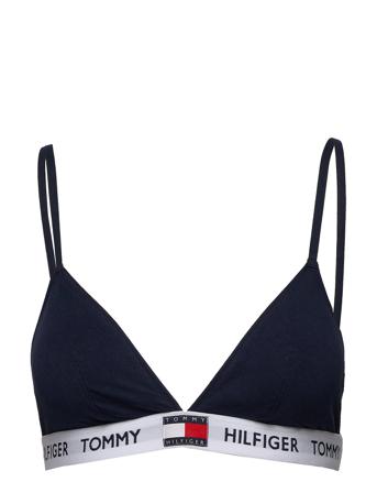 Padded Triangle Bra Lingerie Bras & Tops Soft Bras Triangle Bras Blå Tommy Hilfiger