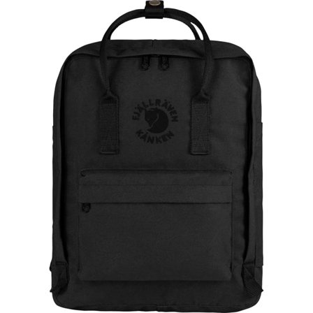 Fjällräven Re-Kånken in Black, Polyester