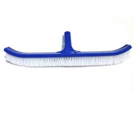 18 tuuman uima-altaan harjat uima-altaan seinän laattojen puhdistamiseen nailonharjakset uima-altaan harjapää kaarevat päät