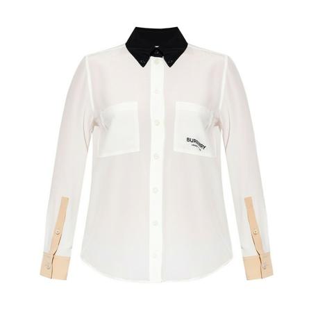 Burberry Blouses Hvid, Dame, Størrelse: 4XS