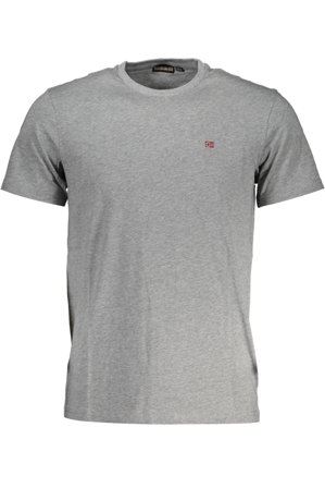 Napapijri T-shirt Maniche Corte Uomo Grigio