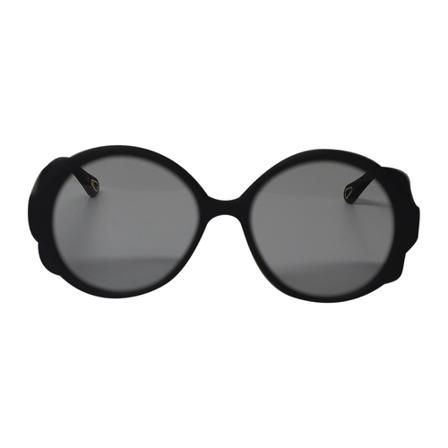 Chloé Pre-owned, Pre-owned Chloe Mirtha Sungles in Black Plastic Zwart, Dames, Maat:ONE Size,nylon