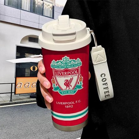 Fodbold Barcelona Real Madrid Arsenal Manchester United Liverpool Varm Kop Bærbar Rustfrit Stål