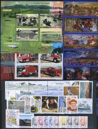 St. Pierre & Miquelon - Årgang 2013 - Postfrisk