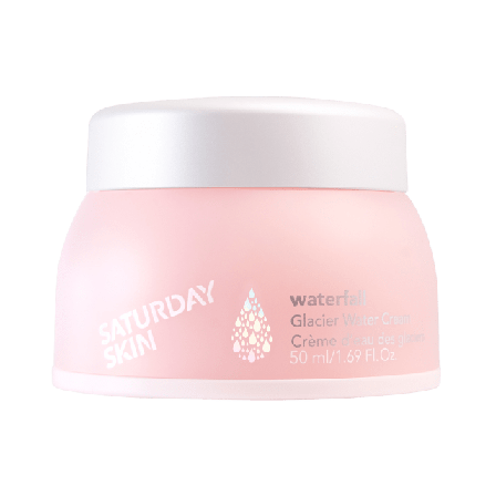 Saturday Skin Waterfall Glacier Water Cream 50ml Dagcreme Unisex