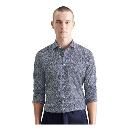 Seidensticker shirt , Blauw , Heren , Maat: 6XL