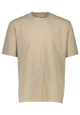 Lindbergh Towel tee S/S T-shirts Herr Grå S