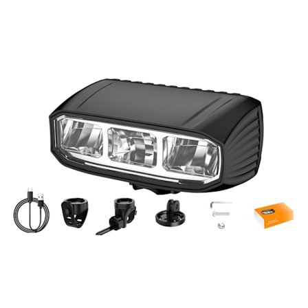 Høj Lumen Cykel Forlygte Vandtæt Cykellygte 5 Lystilstande Forlygte til Mountainbikes Natcykling Sikker