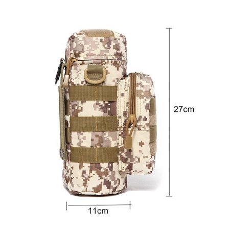 Outdoor Tactical Military Molle Water Bag Nylon Ca