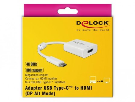 Delock ekstern videoadapter - VL100 / MCDP2900 - hvit