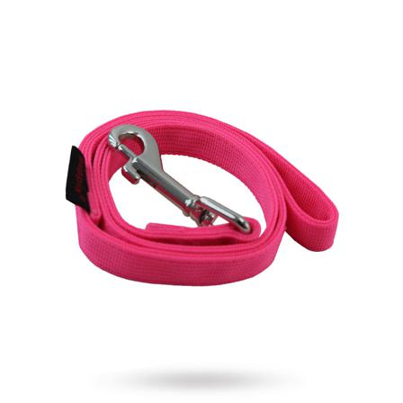 NEON Pink - Hundkoppel - Textilkoppel, Rullkoppel, Draglinor, Läderkoppel, Långlinor, Flexikoppel på Doggie.se