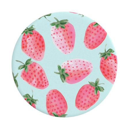 Popsockets Strawberry Rain Avtagbart Grip Med Ställfunktion