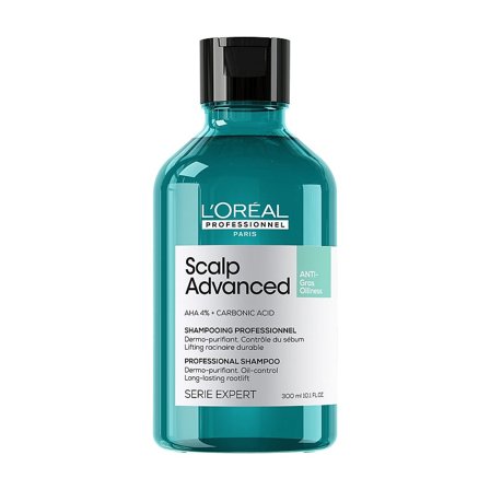 L'Oréal Professionnel Scalp Advanced Anti-Oiliness Shampoo 300 ml, Hår, Shampoo, Hårshampoo