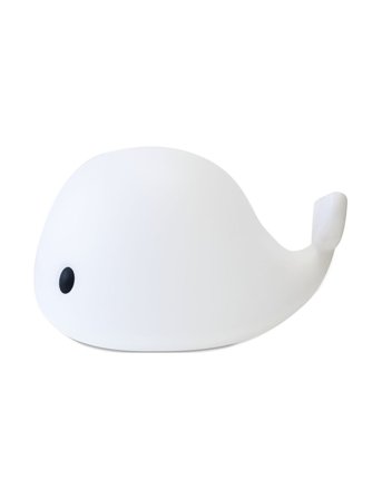 Filibabba Led Gulvlampe - Christian The Whale 60 Cm - White - ONE SIZE