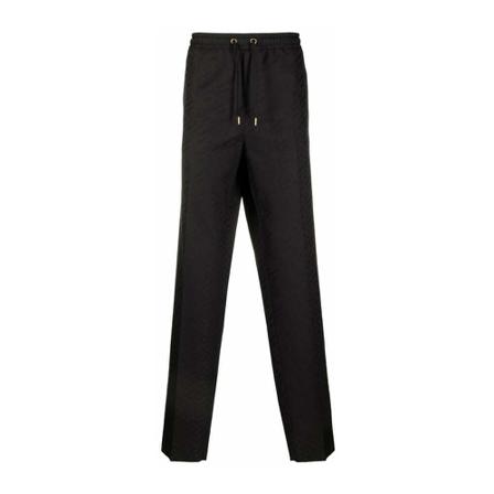 Versace Tapered Broek , Zwart , Heren , Maat: L