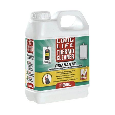 Pulitore per scambiatore primario di caldaie a condensazione GEL Long Life THERMO CLEANER 1 litro