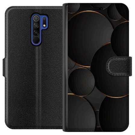 Plånboksfodral till Xiaomi Redmi 9 med Lyxig Cirklar