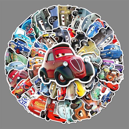 Db Disney Pixar Tegnefilm Biler Stickers Til Bil Bærbar Telefon Etui Køleskab Scrapbog Dekal Vandtæt Graffiti Sticker Legetøj Børn Gaver