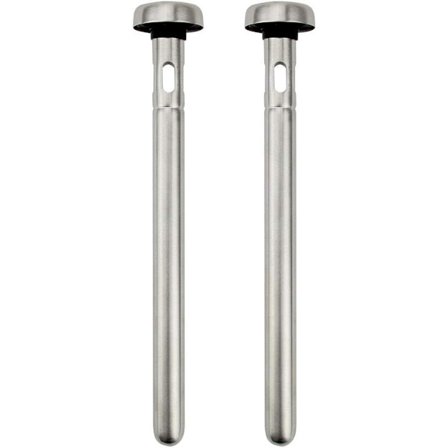 2 Pakning Ølkjøler Rustfritt Stål Ølpinner Drikke Ølkjøler Fryser Vinflaske Kjølepinner