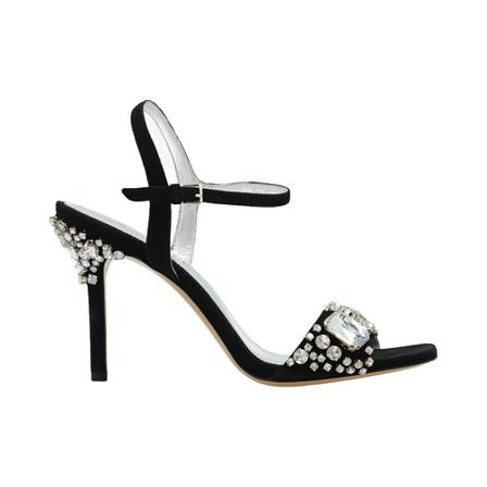 Kate Spade High Heel Sandaler Sort, Dame Sandaler med hæl, Størrelse: 36 1/2 EU