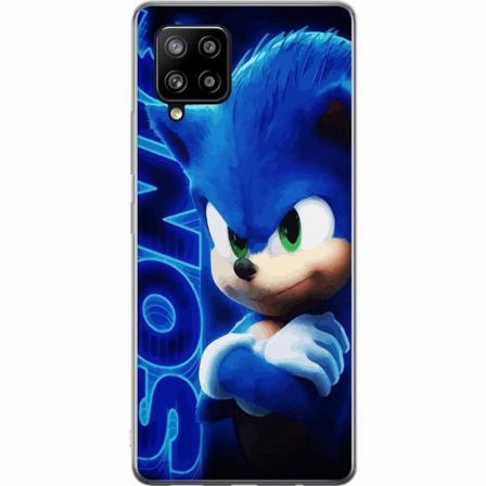 Samsung Galaxy A42 5g Genomskinligt Skal Sonic The Hedgehog