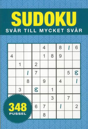 Sudoku : svår till mycket svår - Bok - Häfte
