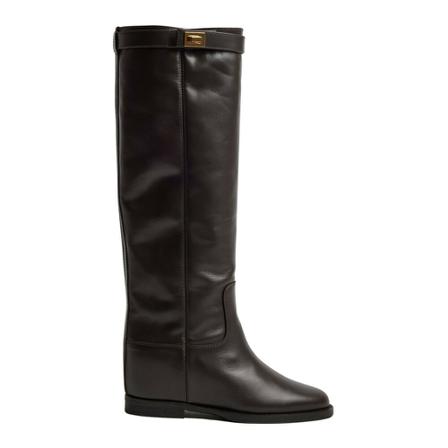 Via Roma 15 High Laarzen , Zwart , Dames , Maat: 38 1/2 EU Laarzen