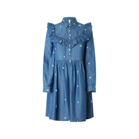 Pepe Jeans, Short Dresses Niebieski, Kobieta, Rozmiar: S