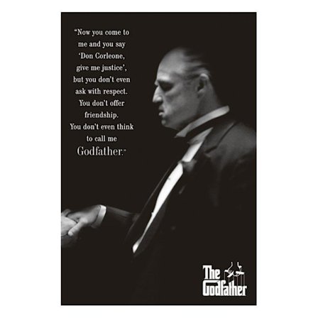 The Godfather - Text Gudfadern