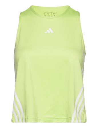 Aeroready Hyperglam Tank Top T-shirts & Tops Sleeveless Grønn Adidas Performance*Betinget Tilbud