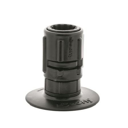 Scotty 3'' Stick-on Accessory Mount With Gear Head Paddling accessories Black OneSize