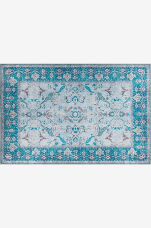 Conceptum Hypnose - Matta (210 x 310) - Blå - Slätvävda mattor - Från Homeroom