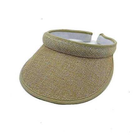 Clip On Visir Solhatt Vuxen Bred Skärm Clip On Huvudbonad Visir För Kvinnor