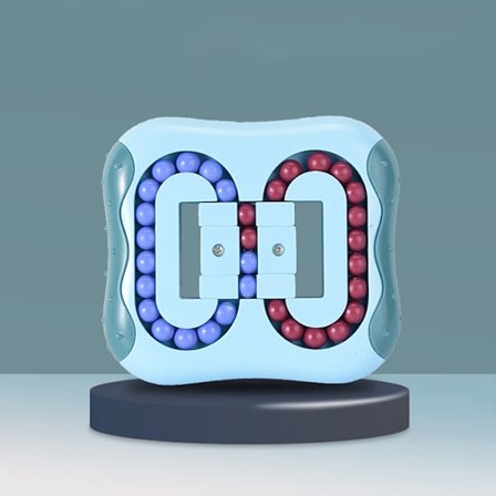 Kub magisk böna, magisk kub små magiska bönor leksaker, intelligens fingertopp (grön)