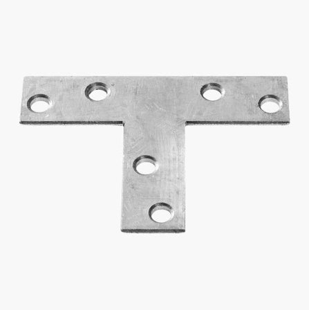 Biltema - T-spikerplate 70 x 50 x 16 mm