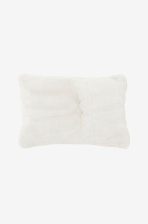 Skinnwille - Pude Fluffy 40x60 - Hvid - Pyntepuder & pudebetræk - 40X60 - Fra Homeroom